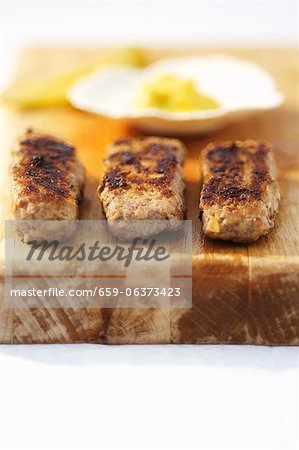 Sausages with mustard (Romania)