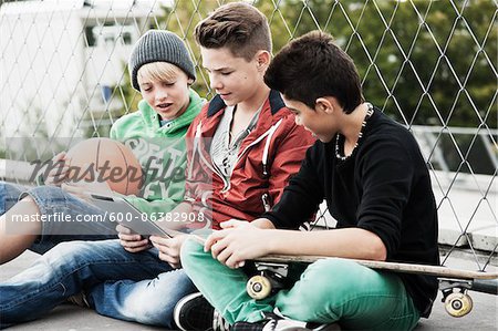 Boys, Mannheim, Baden-Wurttemberg, Germany