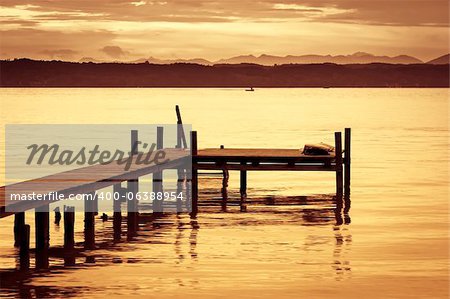 An image of the Starnberg Lake in Germany