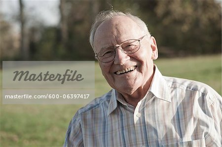 Portrait of Man, Lampertheim, Hesse, Germany