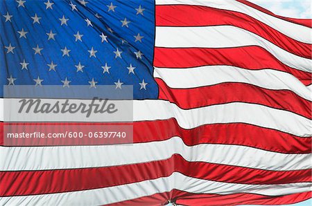 American Flag, New York City, New York, USA