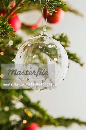 Ornement de Noël de verre Ornement de Noël de verre