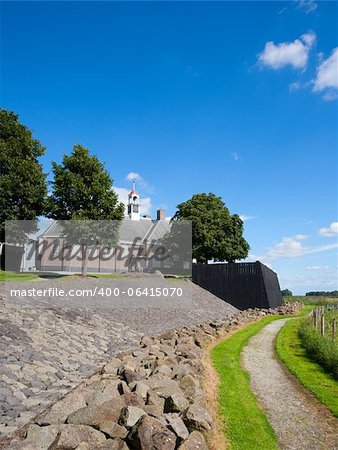 Schokland ; une ancienne île de la Zuiderzee néerlandais ; Patrimoine mondial de l'UNESCO