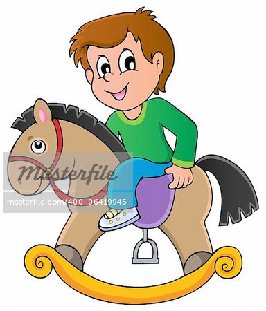 Toys theme image 1 - vector illustration.