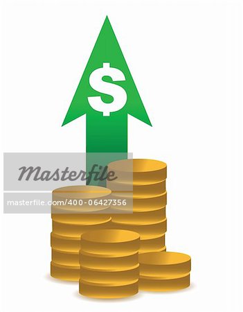 price increase illustration design over white background