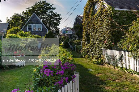 Garden, Provincetown, Cape Cod, Massachusetts, USA