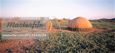 Himba Dorf Kaokoland Region, Namibia