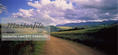 Dirt Road Drakensberg, Kwazulu Natal South Africa