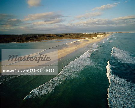 Küstenlinie Langebaan, Western Cape, Südafrika