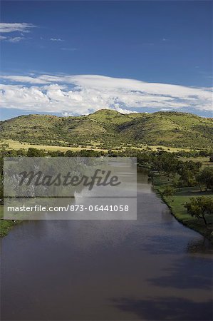 Crocodile River, Magaliesberge, Nordwest-Provinz, Südafrika