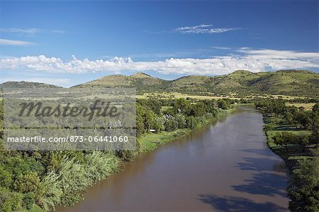 Crocodile River, Magaliesburg, Nord Ouest, Afrique du Sud