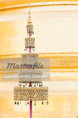 Gold Details an den Grand Palace, Bangkok, Thailand, Südostasien, Asien