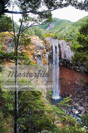 Waitonga se situe dans le Parc National de Tongariro, patrimoine mondial UNESCO, North Island, New Zealand, Pacifique