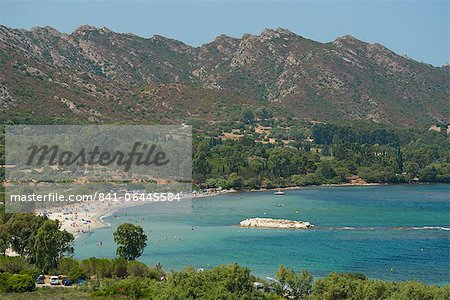 The Plage de la Roya near St. Florent in the Nebbio region of Corsica, France, Mediterranean, Europe