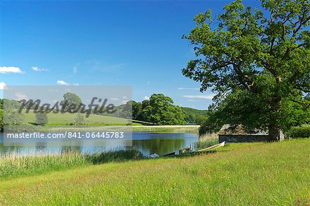 Esthwaite l'eau, le Parc National de Lake District, Cumbria, Angleterre, Royaume-Uni, Europe