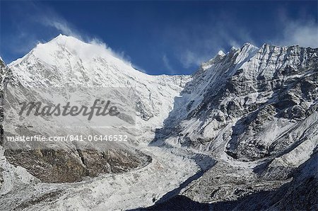 Langtang Lirung Glacier, Langtang National Park, Bagmati, Central Region (Madhyamanchal), Nepal, Himalayas, Asia