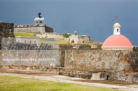 Castillo San Felipe del Morro, Altstadt von San Juan, Puerto Rico Island, West Indies, Caribbean, Vereinigte Staaten von Amerika, Mittelamerika