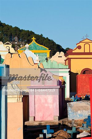 Cemetery in Chichicastenango, Guatemala, Central America