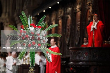Palm Sunday at Notre Dame Cathedral, Paris, France, Europe