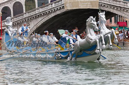 Regata Storica 2012, Venedig, UNESCO World Heritage Site, Veneto, Italien, Europa