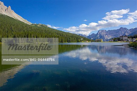 Lago di Misurina, Province de Belluno, Vénétie, Italie Dolomites, Italie, Europe