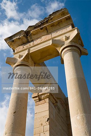 Temple d'Apollon, le sanctuaire d'Apollon Ylatis, Limassol, Chypre, Europe