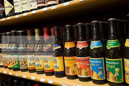 Belgische Biere, Brügge, West-Vlaanderen (Flandern), Belgien, Europa