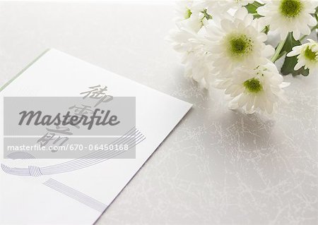 Condolence-money envelope (Mourning image) Condolence-money envelope (Mourning image)