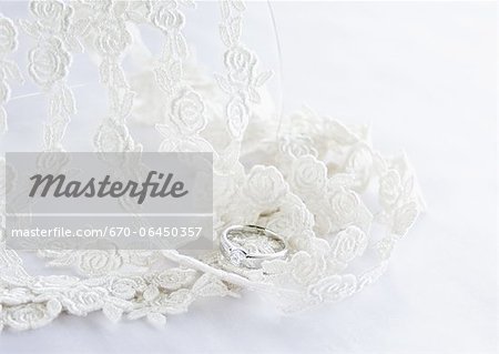 Dentelle et un anneau Dentelle et un anneau