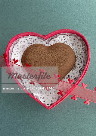 Chocolat en forme de coeur