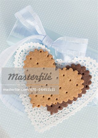 Biscuits en forme de coeur Biscuits en forme de coeur