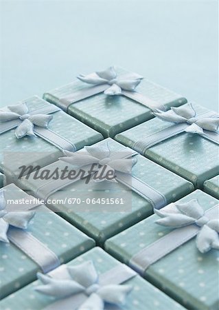 Coffrets cadeaux bleu clair Coffrets cadeaux bleu clair
