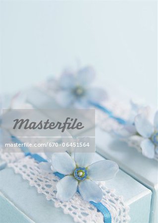 Coffrets cadeaux bleu clair Coffrets cadeaux bleu clair