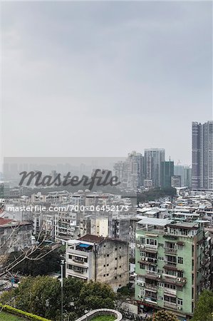 Overview of City, Macau, China