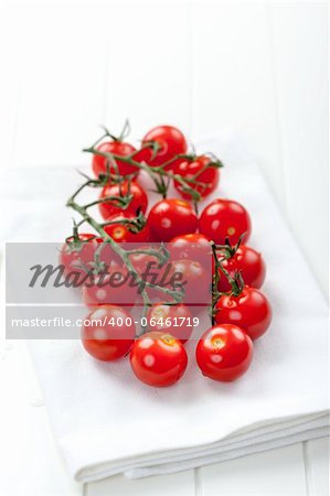 Fresh tomatoes on the table