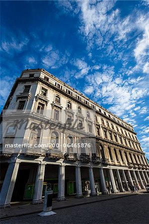 Close-Up of Low-Rise Building, Havana, Cuba