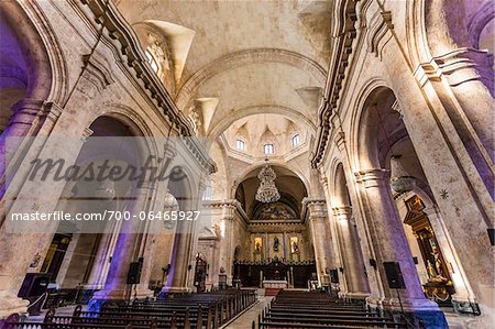 Interior of Cathedral of Havana, Havana, Cuba Interior of Cathedral of Havana, Havana, Cuba
