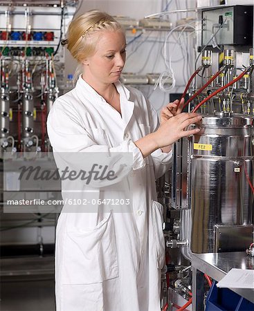 Researcher in laboratory