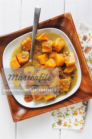 Pumpkin curry from Martinique