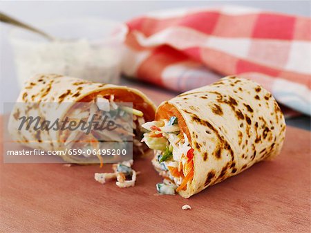 Vegetable wraps