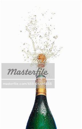 A splash of champagne