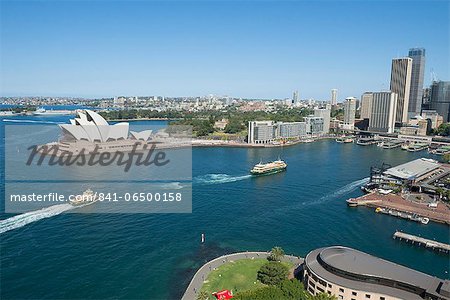 Circular Quay and Opera House, Sydney, New South Wales, Australia, Pacific