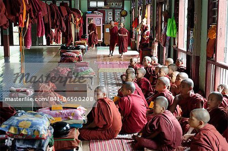 Lat Pan Kone monastery, Indaw area, Sagaing Division, Republic of the Union of Myanmar (Burma), Asia