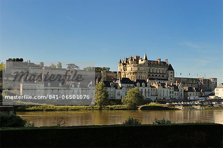 Chateau d'Amboise, Amboise, UNESCO World Heritage Site, Indre-et-Loire, Loire Valley, Centre, France, Europe