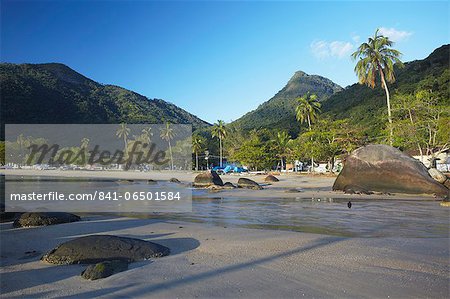 Vila do Abraao beach, Ilha Grande, Rio de Janeiro State, Brazil, South America