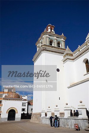 Copacabana Cathedral, Copacabana, Lake Titicaca, Bolivia, South America