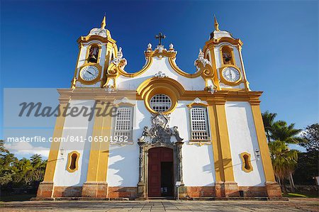 Matriz de Santo Antonio Church, Tiradentes, Minas Gerais, Brazil, South America Matriz de Santo Antonio Church, Tiradentes, Minas Gerais, Brazil, South America