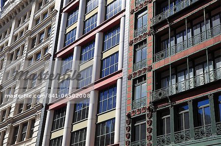 Loft Buildings, Soho, Manhattan, New York City, United States of America, North America