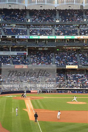 Baseball Game, Yankee Stadium, Bronx, New York City, United States of America, North America