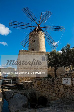 Xarolla Windmill, Zurrieq, Malta, Europe